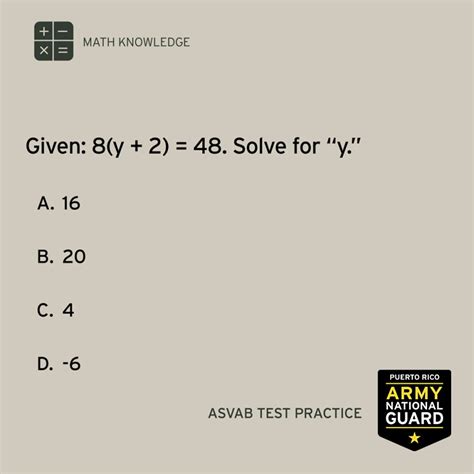 Army National Guard Asvab Practice