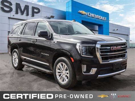 Certified Pre Owned Gmc Yukon Slt Sport Utility In Saskatoon