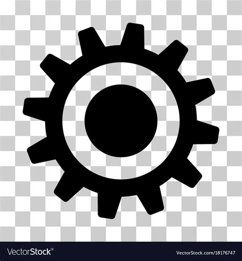 Cogwheel Icon Royalty Free Vector Image Vectorstock