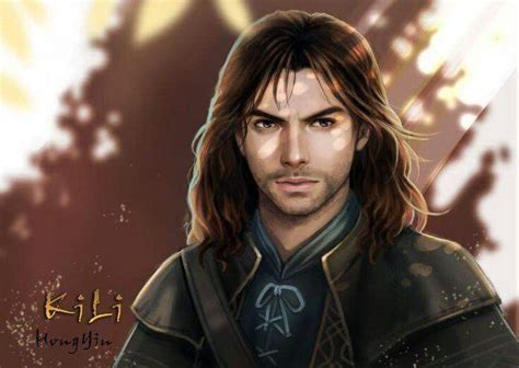 The Hobbit Characters Kili And Tauriel Valinor Aiden Turner O