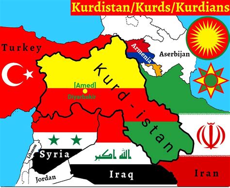 Kurdistan/Kurds/Kurdians Map