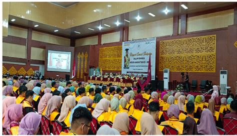 Hari Ketiga Wisuda Ke 88 UIN Imam Bonjol Padang Rektor Wisuda Bukan