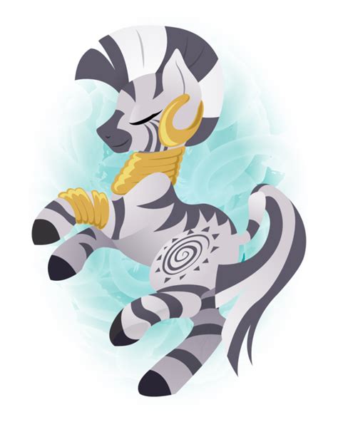 Zebra Magic By Justasuta Mlp Fan Art My Little Pony Friendship My