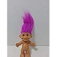 Amazon Naked Troll Doll With Neon Purple Hair And Brown Eyes 6