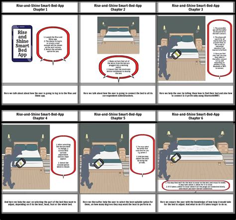 Rise And Shine Smart Bed App Storyboard By 1fa1313e