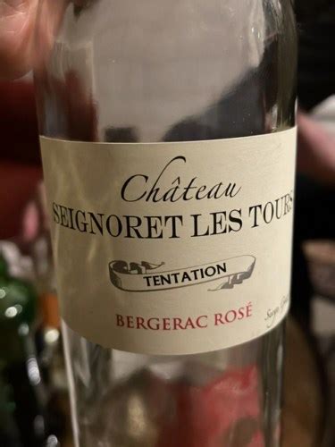 Château Seignoret Les Tours Tentaion Bergerac Rosé Vivino Australia