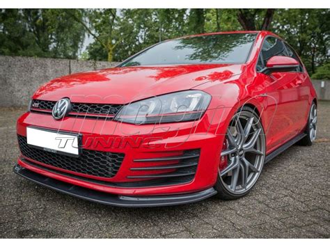 Vw Golf 7 Gti Raceline Carbon Fiber Front Bumper Extension