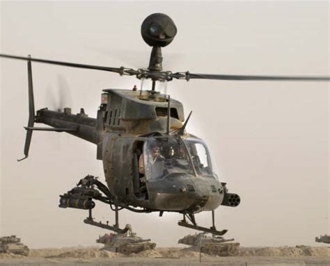 OH-58D Kiowa US light attack helicopter |Jet Fighter Picture