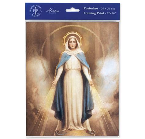 Miraculous Mary Print Buy Religious Catholic Store