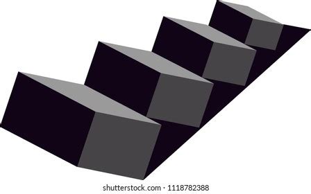 Stairs Logo Vector Construction Building Company Stock Vector (Royalty ...