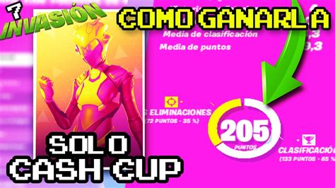 COMO GANAR LA CASH CUP De SOLOS Como Jugar Torneos De Fortnite