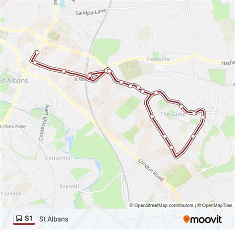 S Route Schedules Stops Maps St Albans Updated