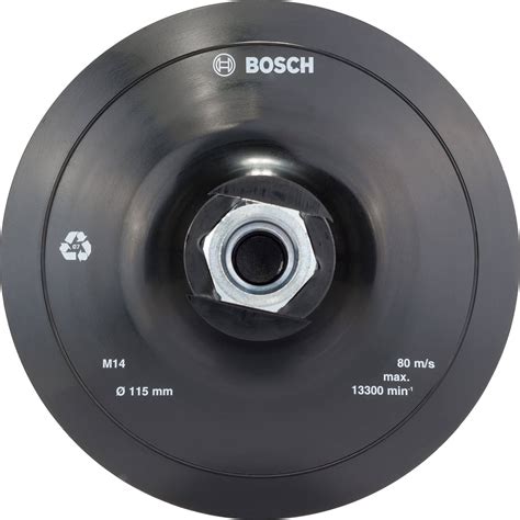 Bosch Hook And Loop Angle Grinder Backing Pad Backing Pads For Grinders