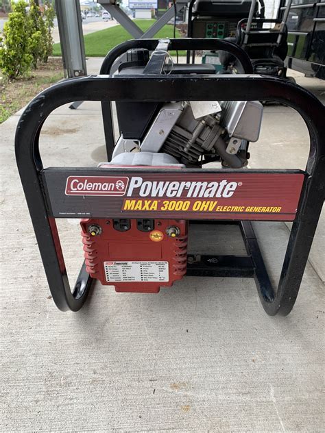 Coleman Powermate Ohv Generator For Sale In Pomona Ca Offerup