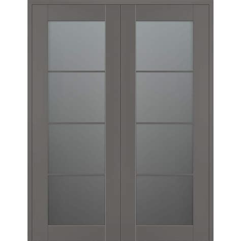 Belldinni Vona 4 Lite 72 In X 80 In Both Active 4 Lite Frosted Glass