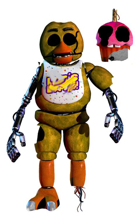 Withered Classic Chica By Mrmouse1718 On Deviantart