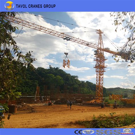 Qtz250 7030 Model Top Kit Tower Crane 16ton Tower Crane Tower Crane