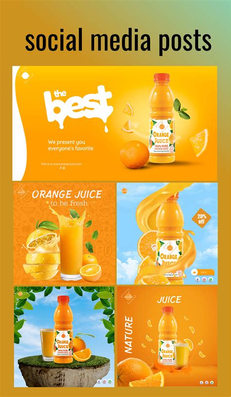 Social media posts | Behance