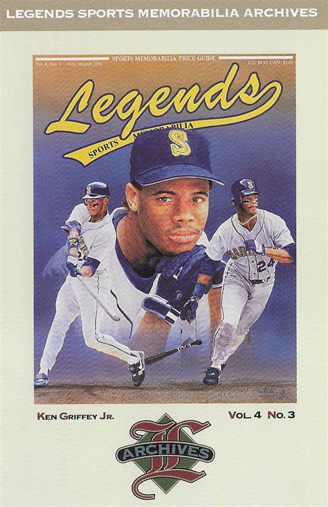 Legends Magazine Postcard Griffey Jr Ken 1998 Flickr