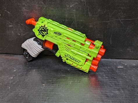 Nerf Zombie Strike Quadrot#N# – Blaster Barn