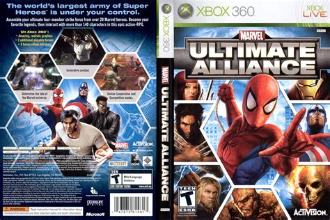 Marvel Ultimate Alliance Gold Edition Xbox Gaswbydesign