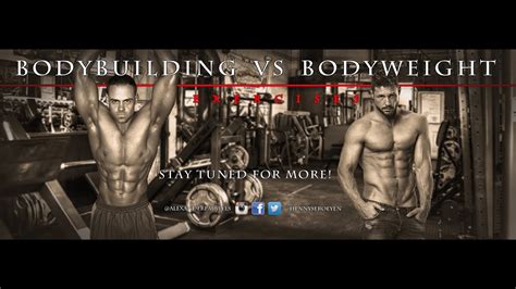 Bodybuilding Vs Bodyweight Training Youtube