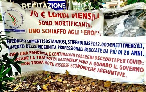 Nel Nuovo Contratto Sanit Aumenti Ridicoli La Protesta Nazionale Fa