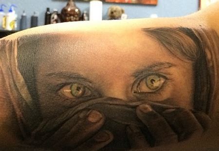 Realistic Portrait By Ricky Clipz TattooNOW