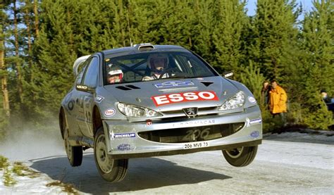 Marcus Gr Nholm Timo Rautianen Peugeot Wrc Rally De Suecia