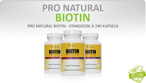 Pro Natural Biotin 240 Kapseln kaufen