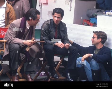 1990Joe Mantegna Andy Garcia Filming Godfather 3 in little Italy NYC ...