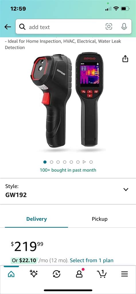 Gw Superir X Thermal Imaging Camera Hz Handheld Hour