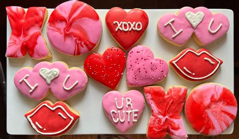 Valentines Day Sugar Cookies Galentines Valentines Day T Box For