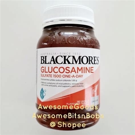 Jual Blackmores Glucosamine Sulfate One A Day Tablets Shopee