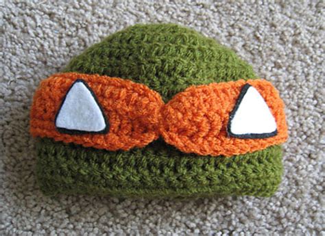 Ravelry Ninja Turtle Beanie Hat Pattern By Tiffany Ratzman