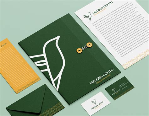 Identidade Visual Melissa Couto 7 Images Behance