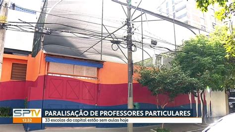 Vídeo Paralisação de professores deixa mais de 30 escolas particulares