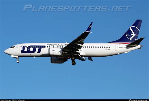 Sp Lvi Lot Polish Airlines Boeing Max Photo By Chris