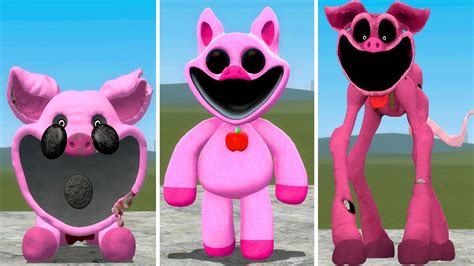 Evolution Of Picky Piggy Smiling Critters Poppy Playtime Chapter 3 In