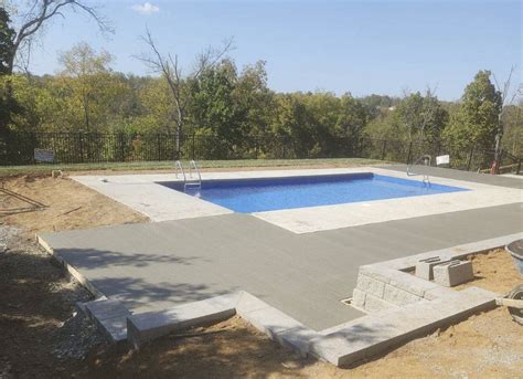 Custom Concrete Pool Decks In Cincinnati Kramer Concrete