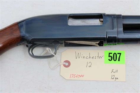 Winchester Model 12 12 Ga Full 1959 Gary Realty And Auction