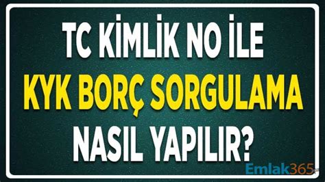 TC Kimlik No ile KYK Borç Sorgulama Nasıl Yapılır ve Borç Tutarı