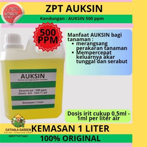 Jual ZPT HORMON AUKSIN KEMASAN 1 LITER KHUSUS UNTUK TANAMAN AUXIN