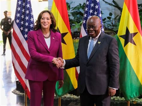 Kamala Harris starts Africa tour in Ghana, announces security aid - TODAY