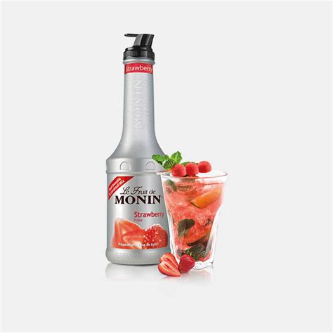 Monin Strawberry Puree Quanta Egypt