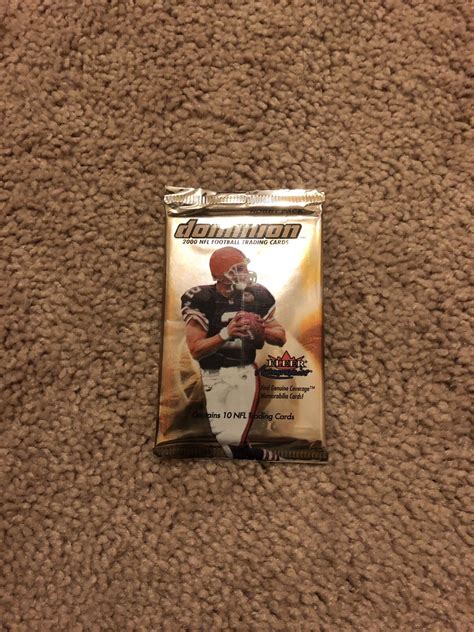 1 2000 Fleer Dominion UNOPENED Pack EBay