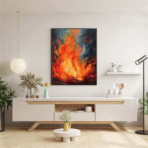 Fire Digital Art Wall Art to Print Digital Art Digital - Etsy