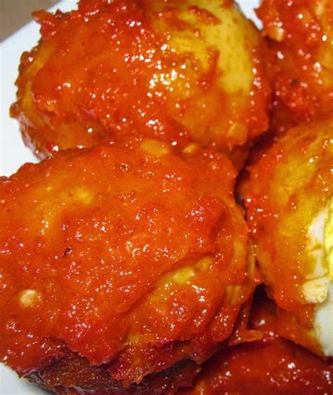 Resep Sambal Telur Balado Enak Aien Story