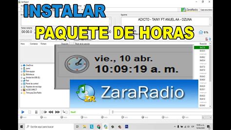 CONFIGURAR LA HORA EN ZARA RADIO Cómo Descargar Instalar y programar