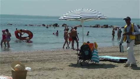 The Lido Beach Venice Italy Youtube